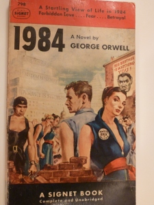 My "new" old copy of Orwell's 1984